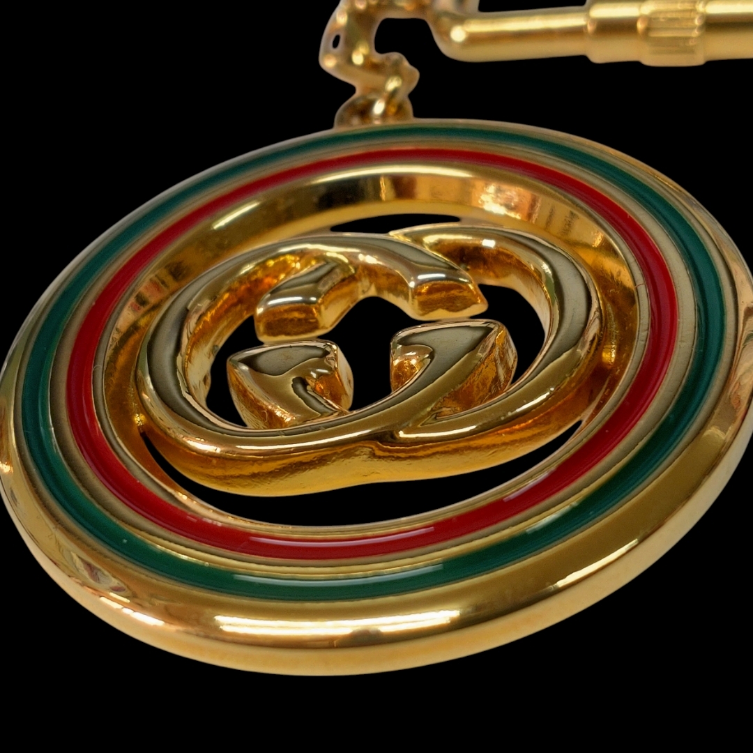 GUCCI - GUCCI グッチ シェェリーライン ビンテージ GGキーリング