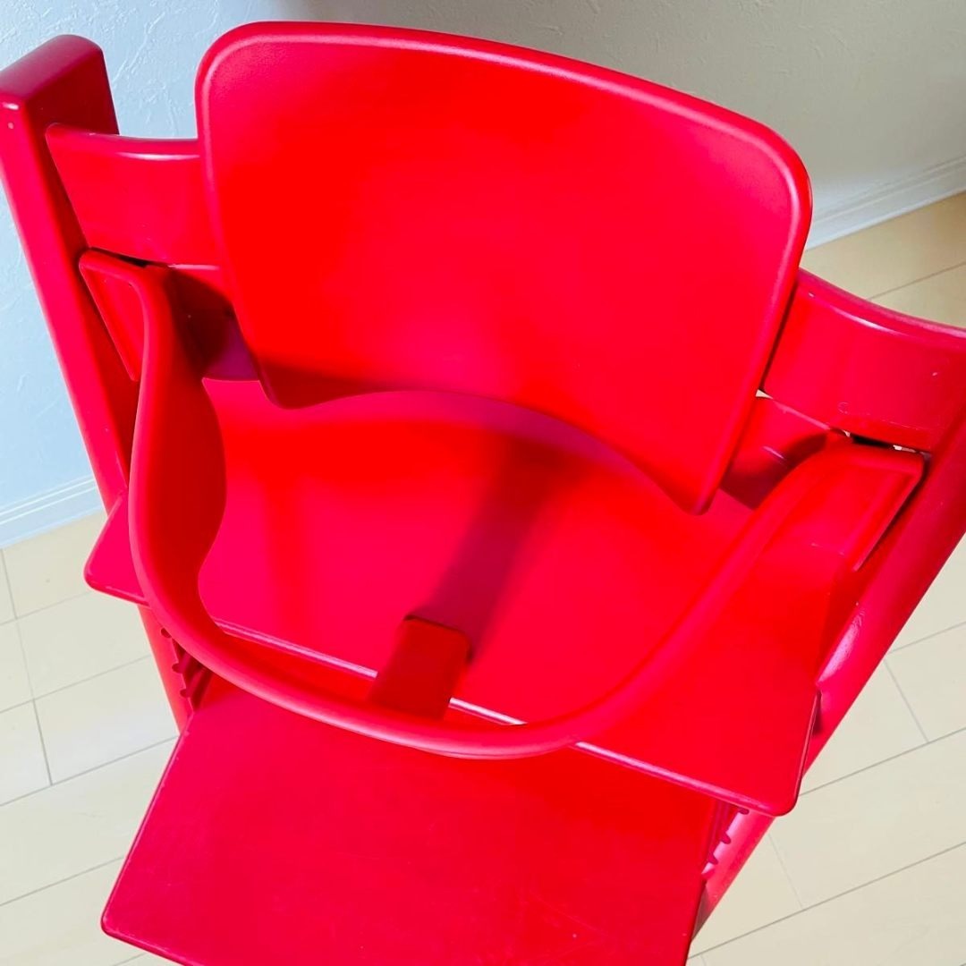 Stokke - STOKKE TRIPP TRAPP ハイチェア レッド シリアル4の通販 by