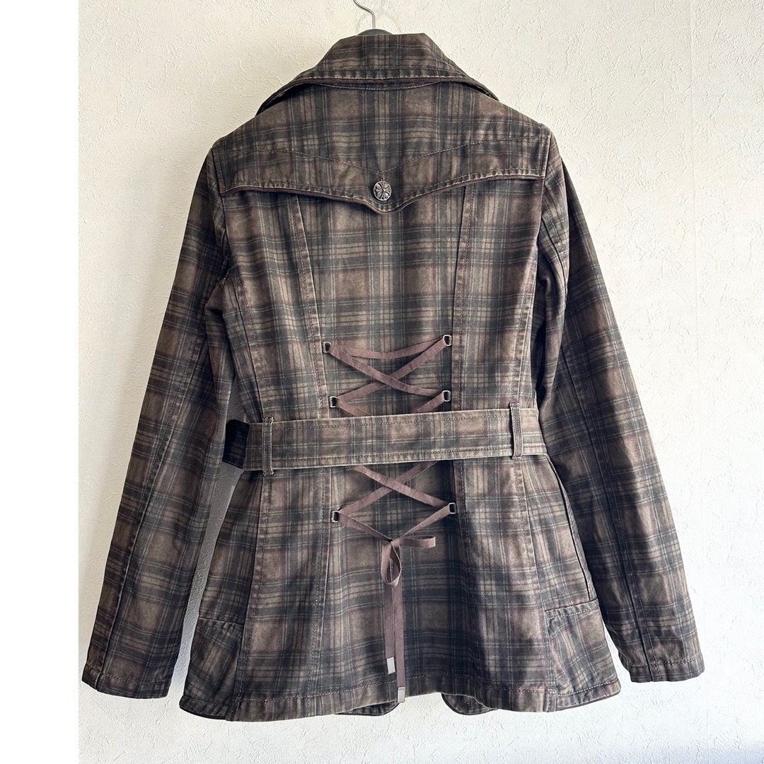 PRIDE - PRIDE プライド ビンテージ風チェックジャケットの通販 by