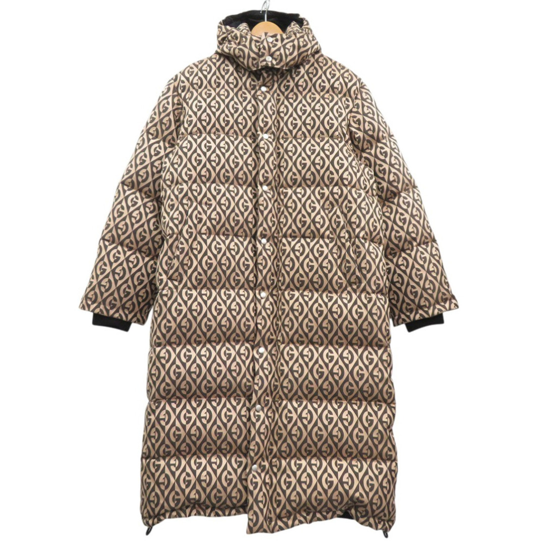 GUCCI - 新品同様 グッチ Gロゴ ダウンロングコート 595475 Z8AFE