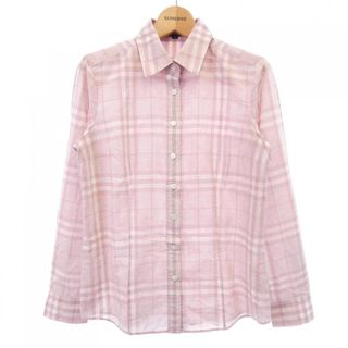 BURBERRY（シャツ/ブラウス(長袖/七分) ・ ピンク/桃色系）のフリマ