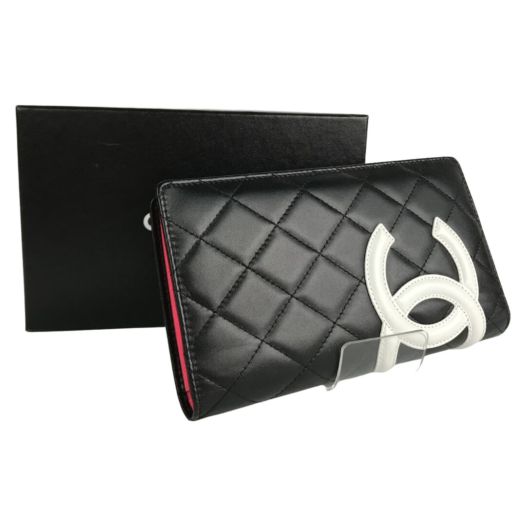 CHANEL - □□CHANEL シャネル 財布 カンボンライン キルティング
