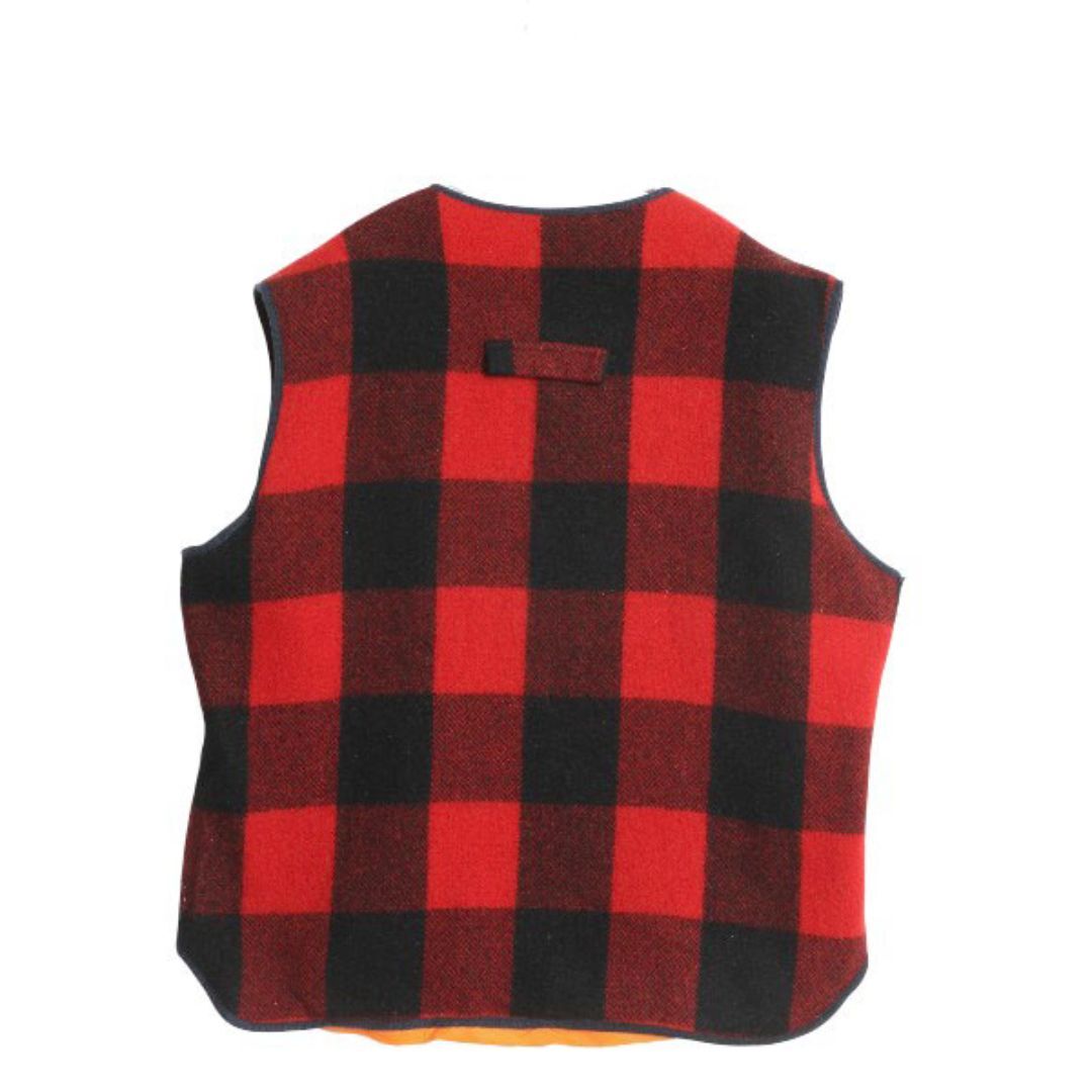 WOOLRICH - 80s USA製 ウールリッチ リバーシブル ベスト メンズ L