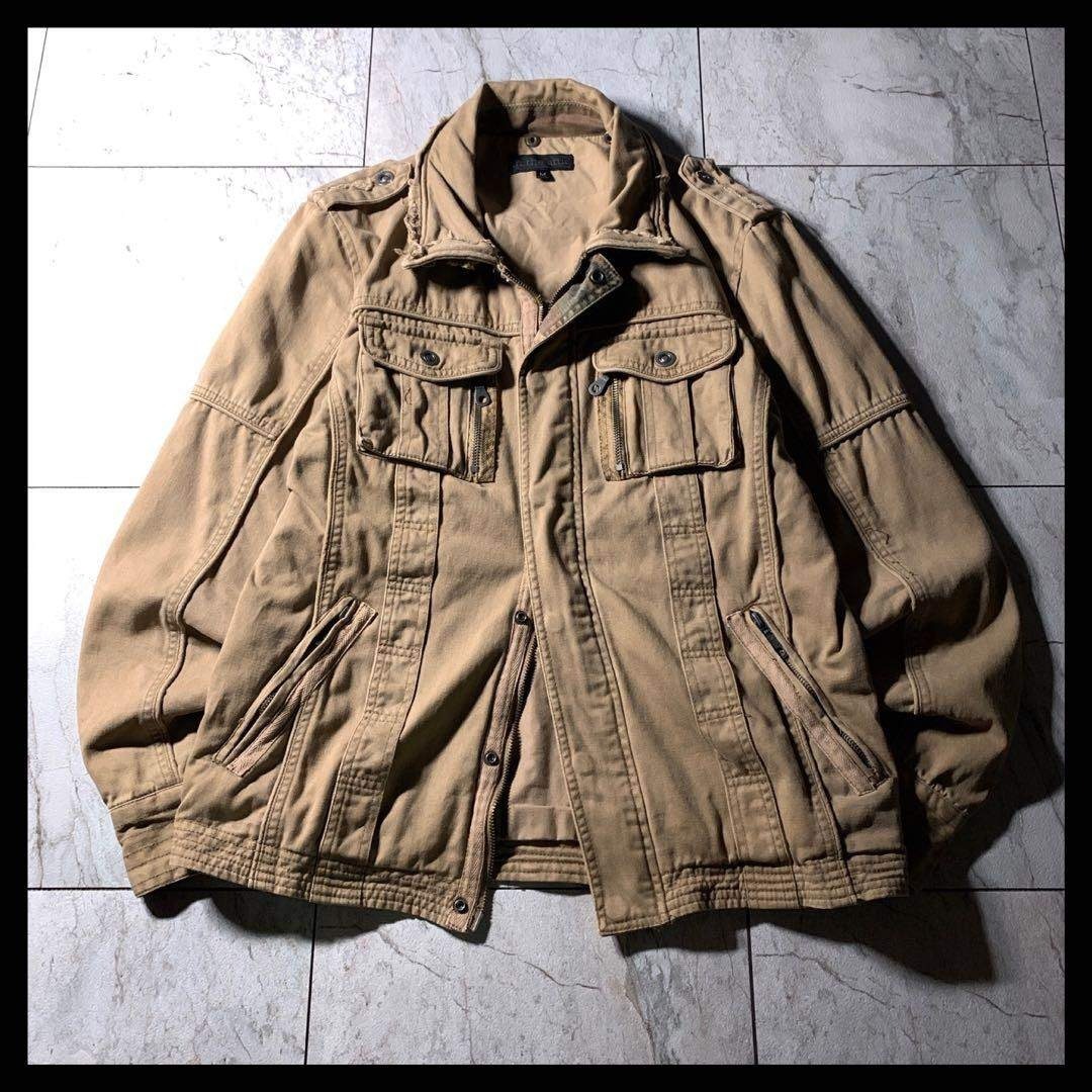 in the attic - 00s archive ギミック ダブルジップ 短丈ミリタリー