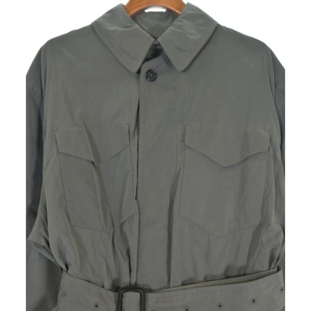 Maison Margiela メゾンマルジェラ トレンチコート XS グレー 【古着