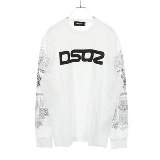DSQUARED2 - DSQUARED2 ディースクエアード 長袖Tシャツ ロゴプリント