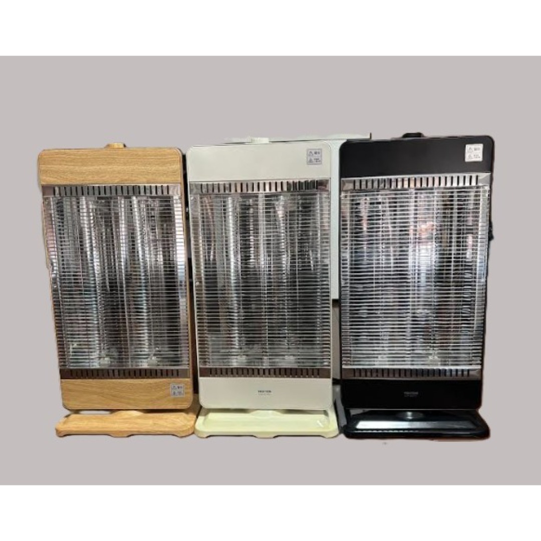 TEKNOS カーボンヒーター 3台セット 白 黒 木目 美品 テクノス