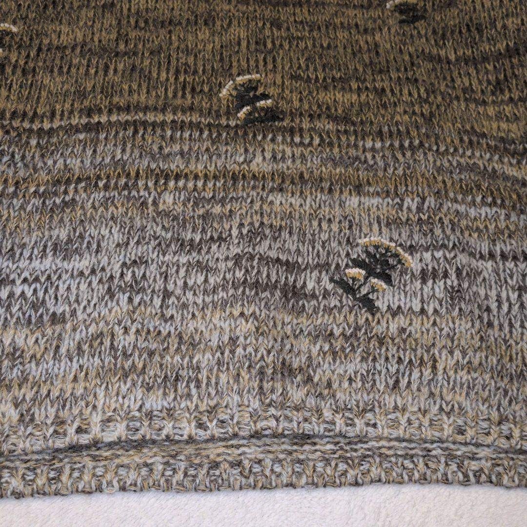 45R - 45R 花柄刺繍 ニット グラデーション アルパカ混の通販 by 菊