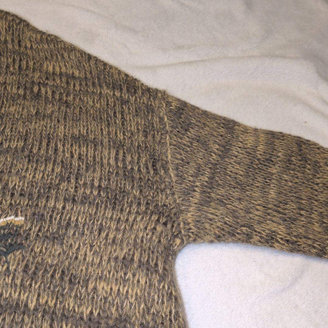 45R - 45R 花柄刺繍 ニット グラデーション アルパカ混の通販 by 菊