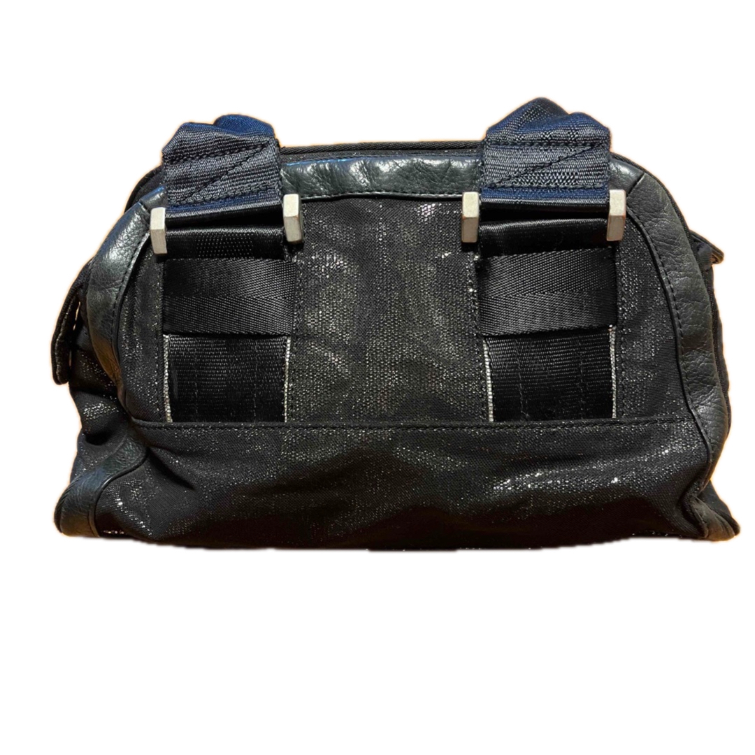 DIESEL - DIESEL ディーゼル 黒ラメ 牛革 ミニボストンバッグ