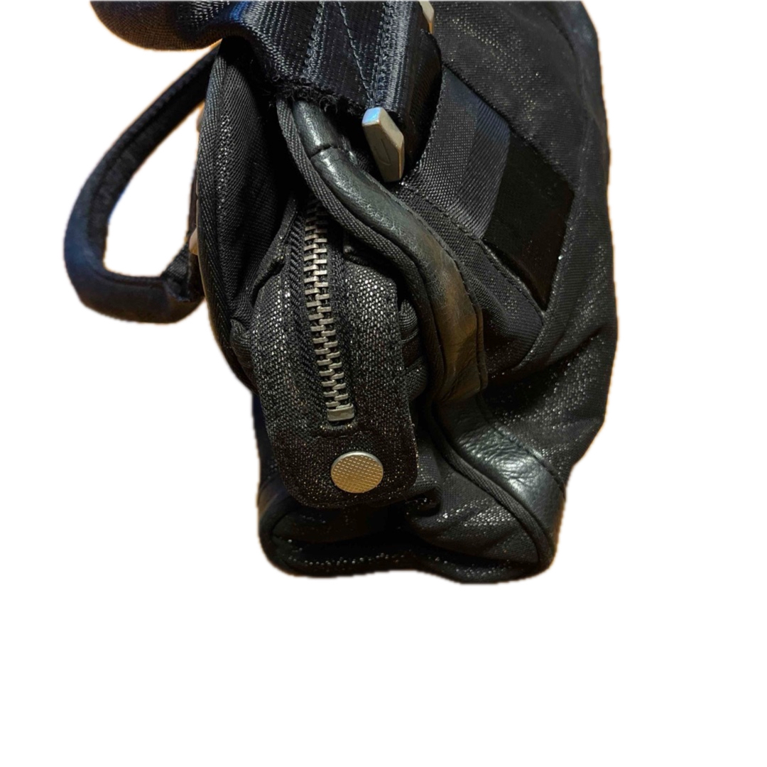 DIESEL - DIESEL ディーゼル 黒ラメ 牛革 ミニボストンバッグ