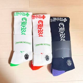 Chrome Hearts - 【クロムハーツ】CHROME HEARTS ソックス3足セットM