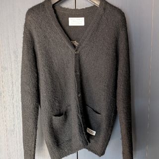 WACKO MARIA - ワコマリア モヘアカーディガン TYPE1 無地 パープル L