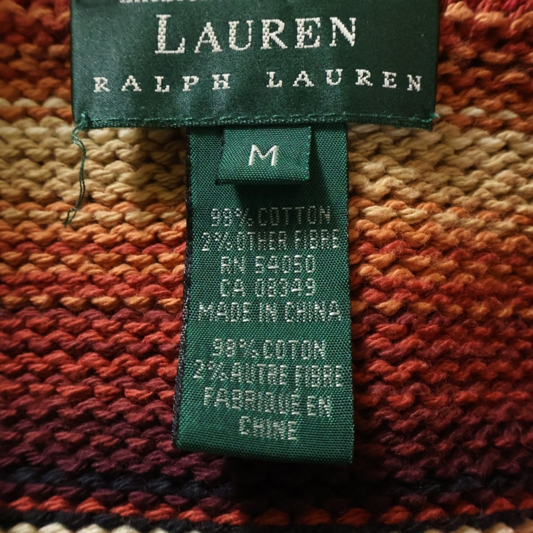 LAUREN RALPH LAUREN ローレンラルフローレン ネイティブ柄 コンチョ
