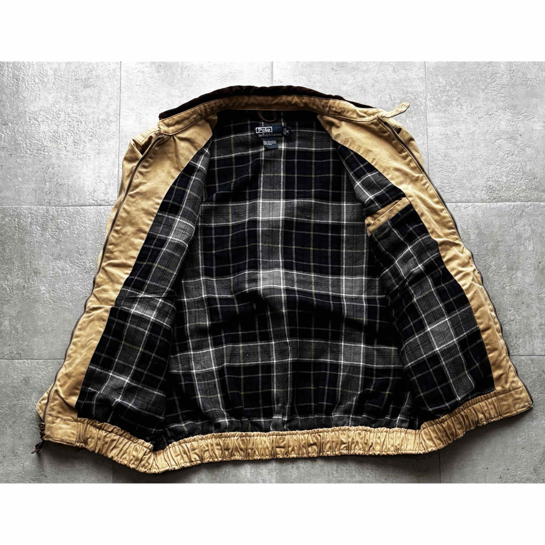 POLO RALPH LAUREN - 90s ポロバイラルフローレン スイングトップ 襟