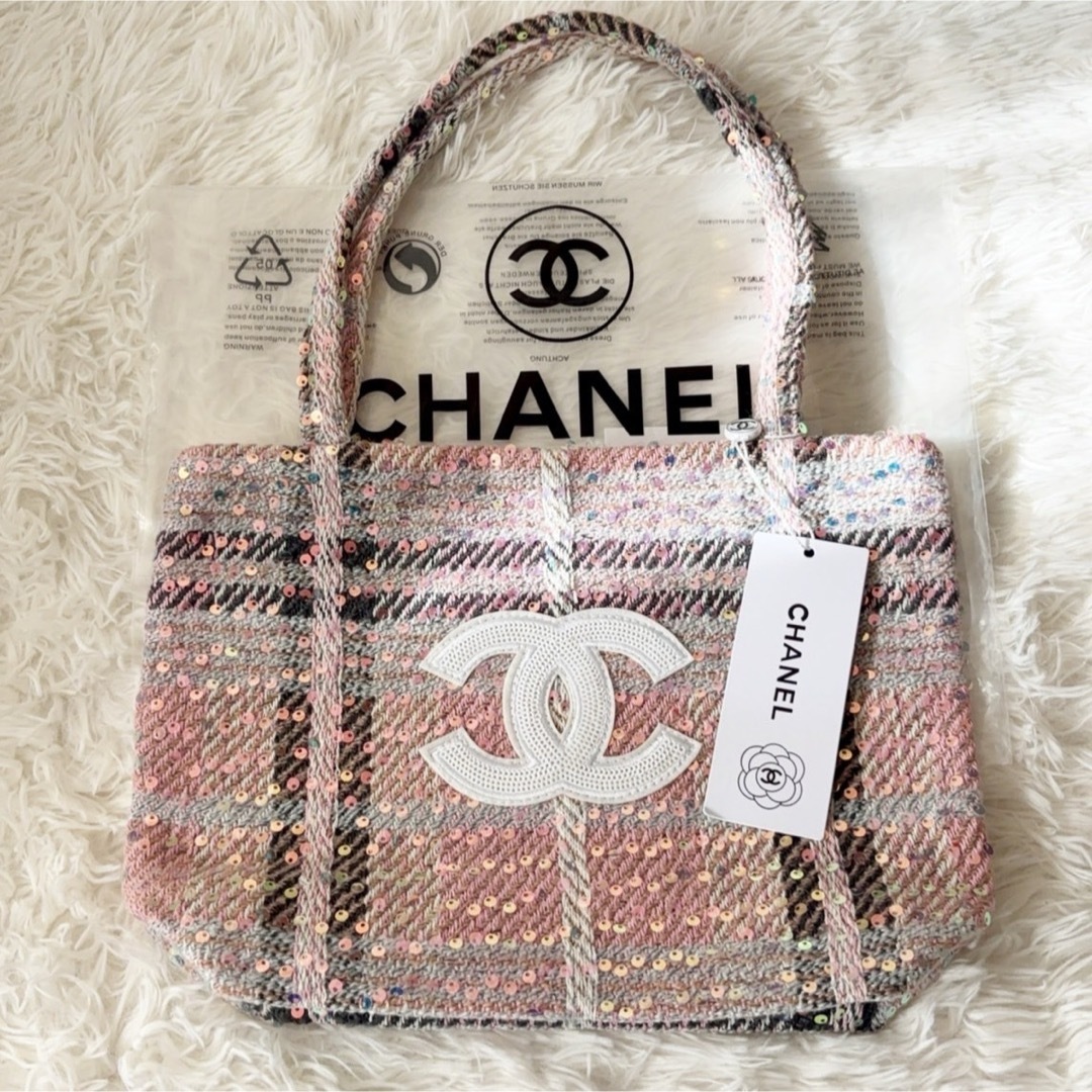 CHANEL - 新品非売品 CHANELシャネルノベルティバッグ ツィード
