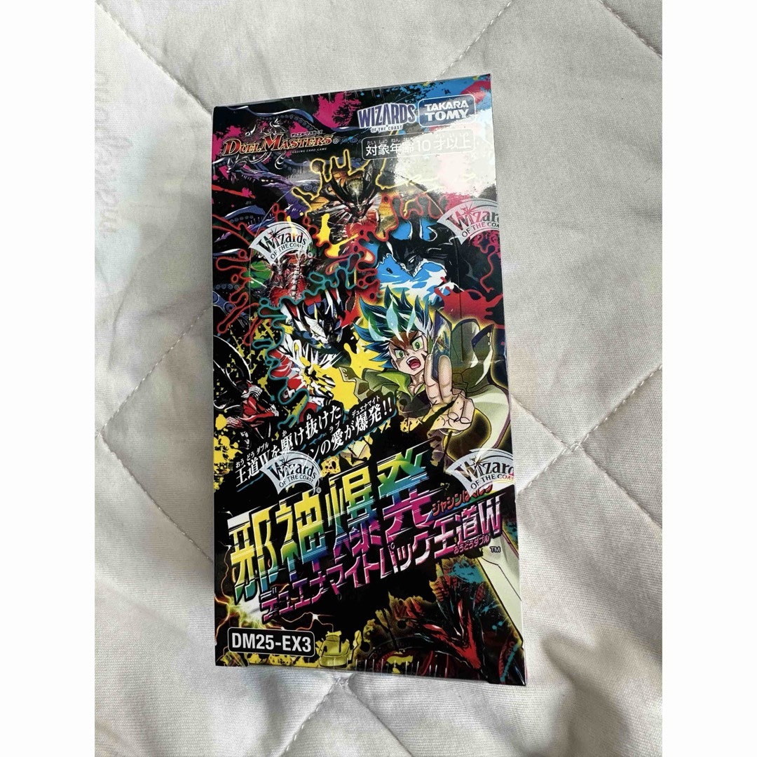 新品未開封 邪神爆発デュエナマイトパック 王道W DM25-EX3（3box