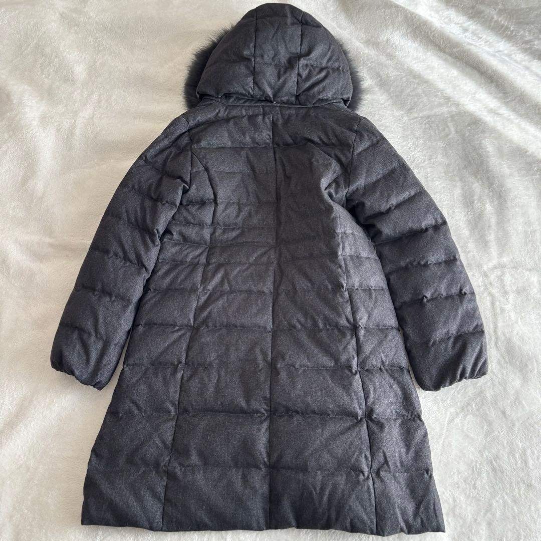 ✨️美品 Reflect リフレクト ファー ダウンコート XL ダークグレー