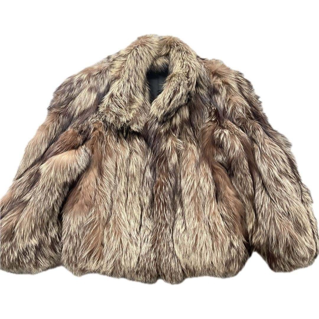 中古・古着通販SAGA SAGA FOX 毛皮コート（1） フリーサイズ ブラウン