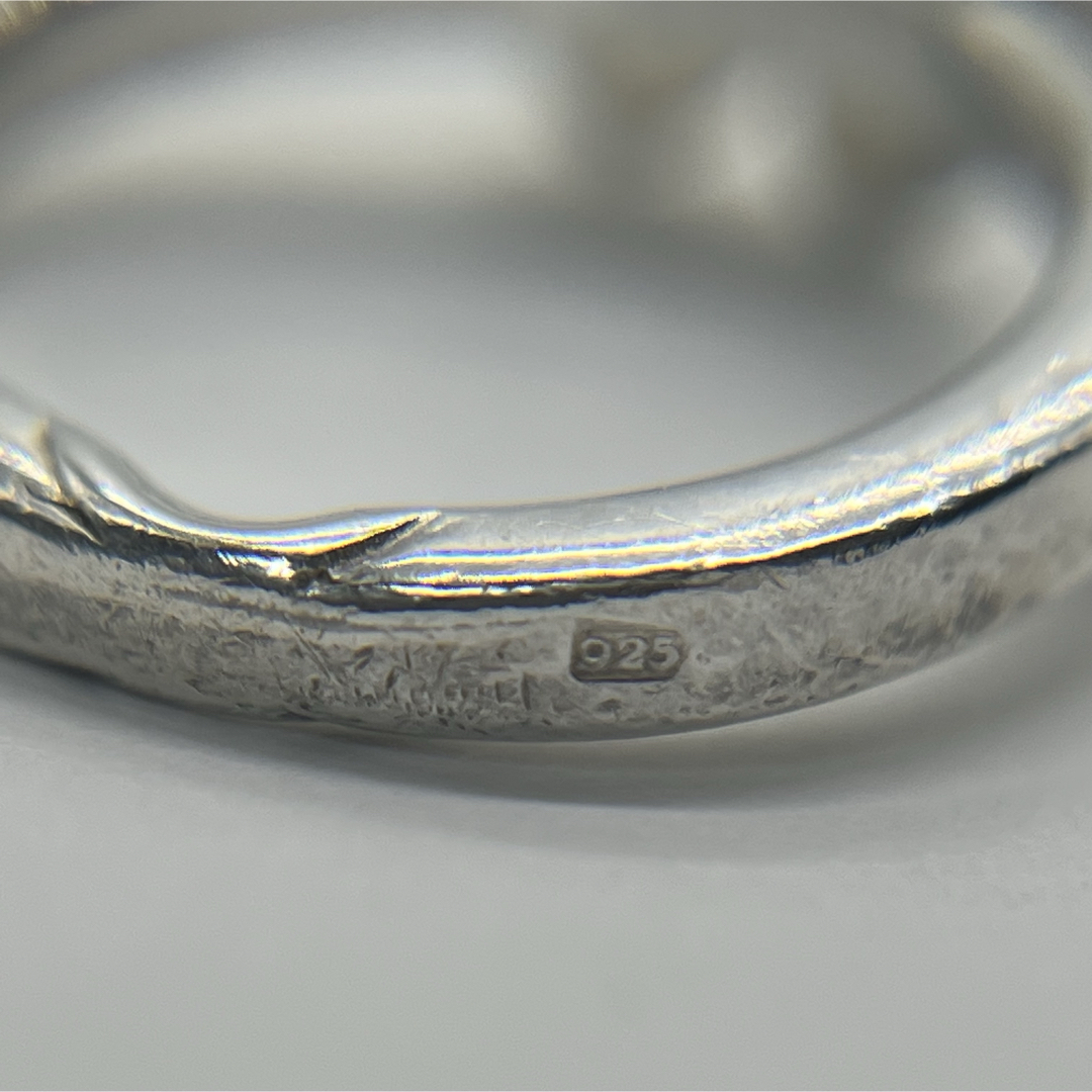 シャネル CHANEL クローバー リング 10号 SV925 ヴィンテージ シャネル