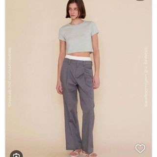 SeaRoomlynn - TULLEバックストラップミュール ベージュの通販 by