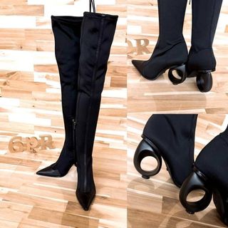 Yellow boots - Yello ドラゴンスキン厚底ブーツ👢✨の通販 by 少女A子