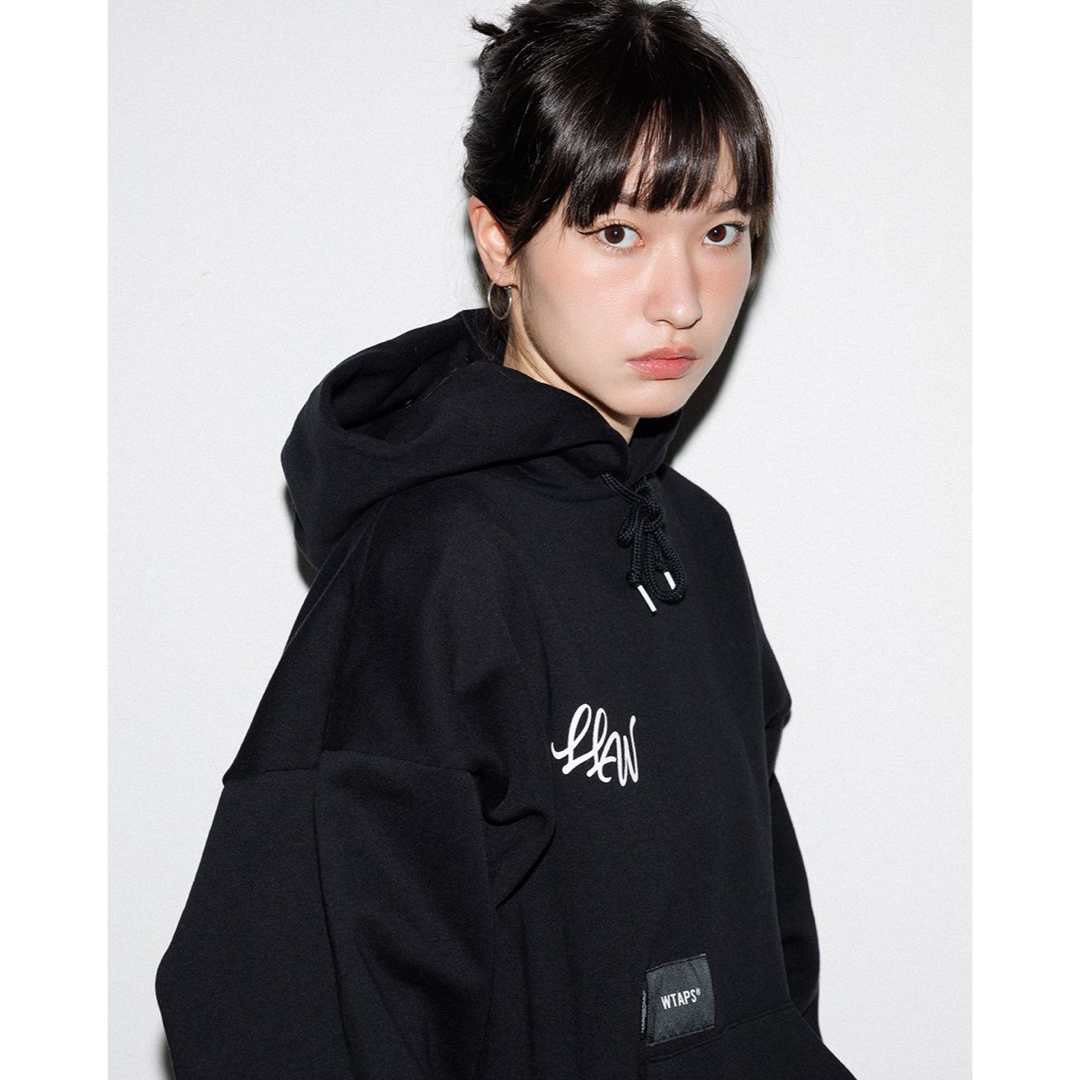 W)taps - wtaps 25aw LLW HOODY COTTON ブラック02 Mの通販 by ケンタ