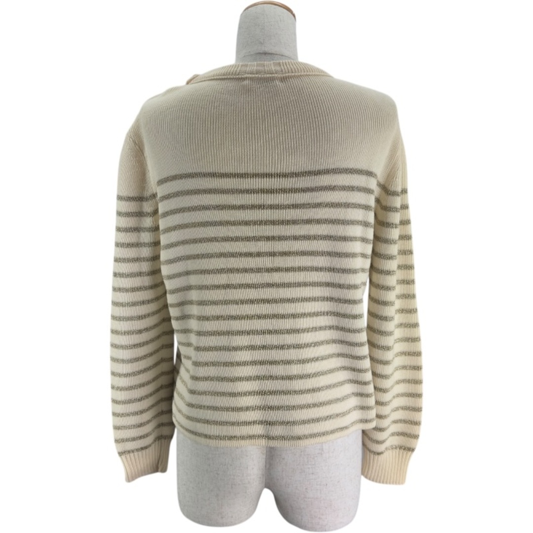 SAINT LAURENT - サンローラン SAINT LAURENT ラメボーダーニット