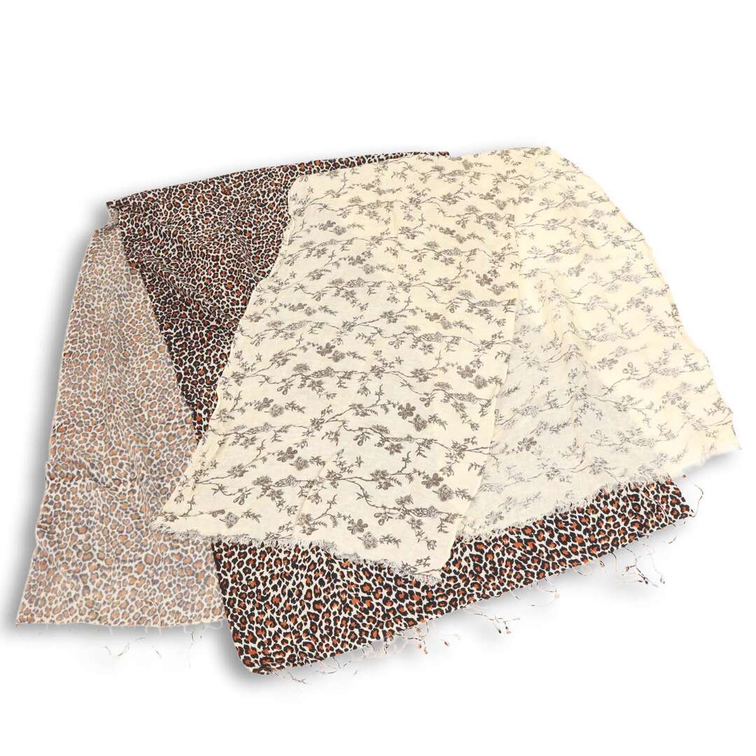 まとめ売り】 レオパード柄 アニマル柄など ストール マフラー11点