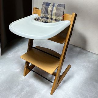 Stokke - ストッケ トリップトラップ 旧型 ベビーガード 皮ベルトの