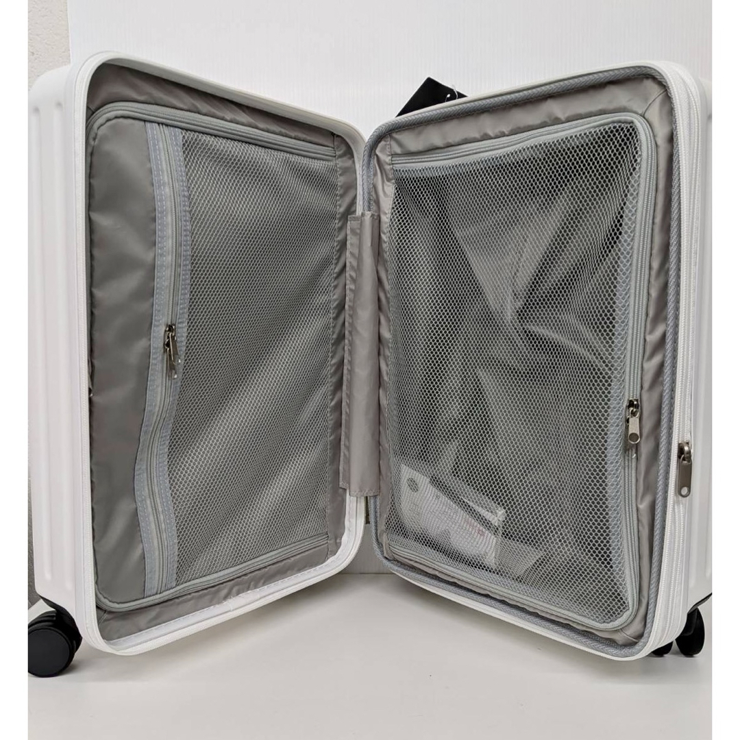 ACE EXACT スーツケース 機内持込可 37/44L TASロック 白の通販 by