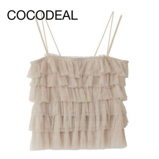 COCO DEAL - COCO DEAL新品タグつきベロアビスチェキャミソール