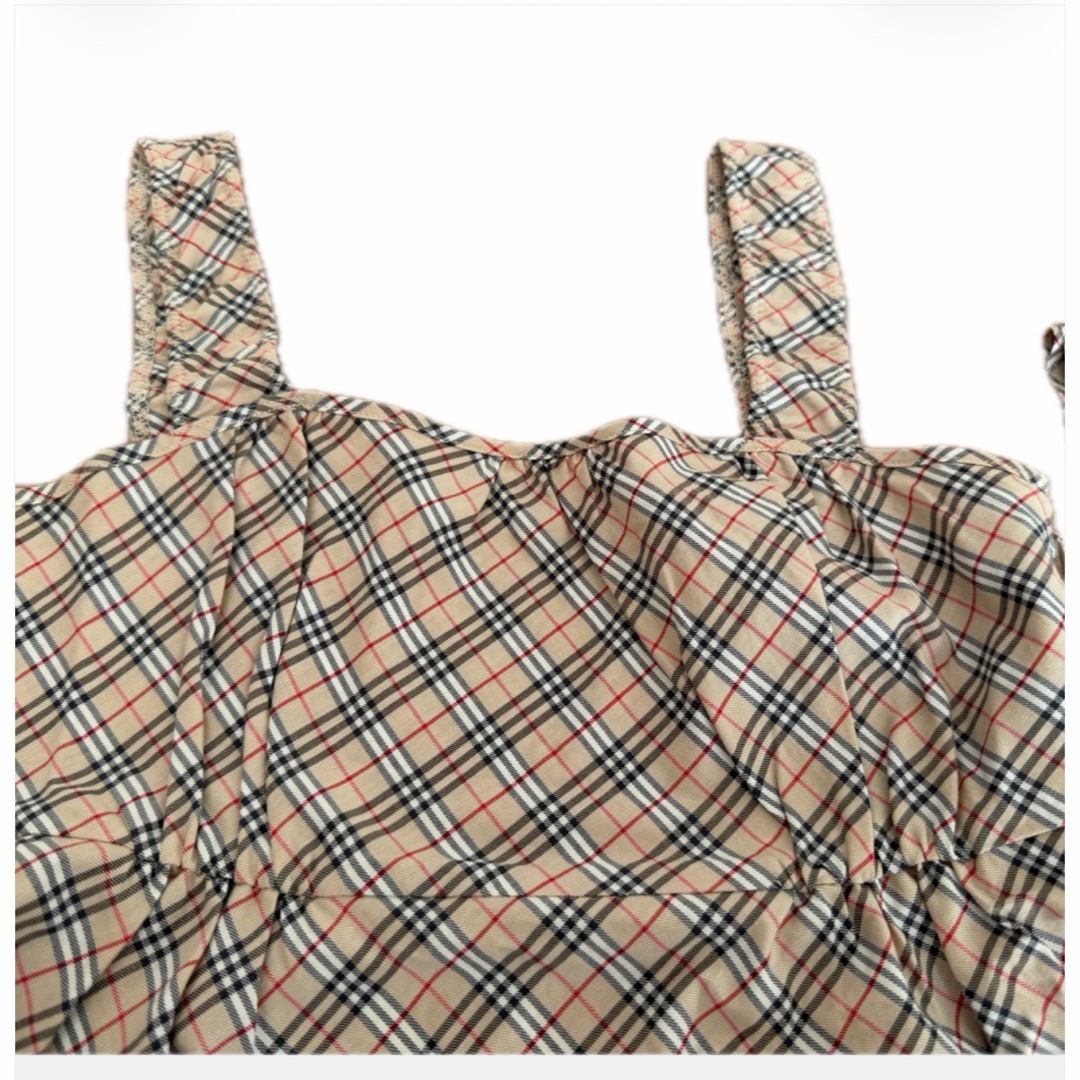 Burberry チェック柄キャミソール サイズ38 BURBERRY BLUE LABEL