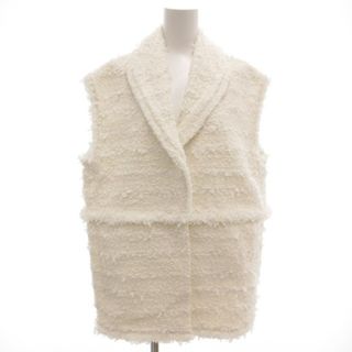 Drawer - ドゥロワー SUMMER フリンジベスト ツイードジレ ショール