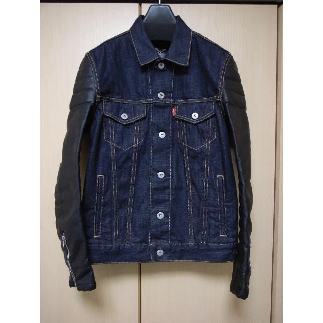 JUNYA WATANABE - 新品 ジュンヤマン×リーバイス 袖レザーGジャンXSの