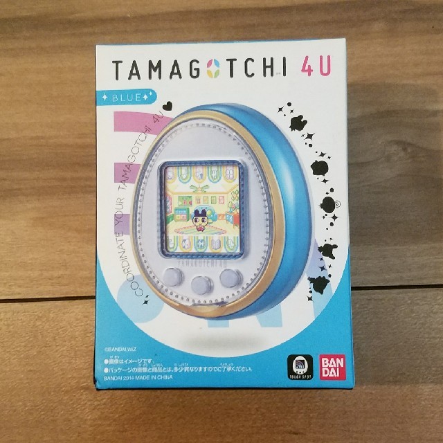 BANDAI - 芹沢様専用！たまごっち4U ブルー 着せ替えカバー付きの通販