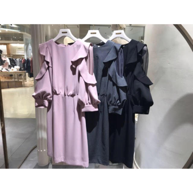 LUDICRUM ボタニカルジャガードドレス 岡部あゆみ