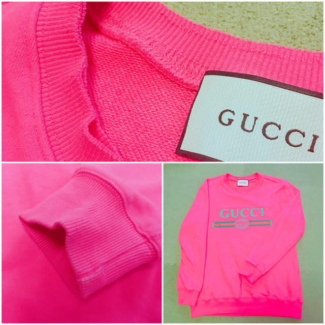 GUCCI - 浜崎あゆみさん着用 GUCCI ピンクスウェットの通販 by k's