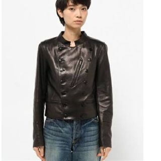 agnes b. - ぬのはん様専用アニエス・ベーレザージャケットの通販 by