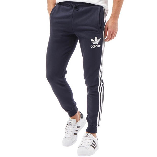 adidas - アディダス オリジナルス adidas トラック パンツ ネイビーの