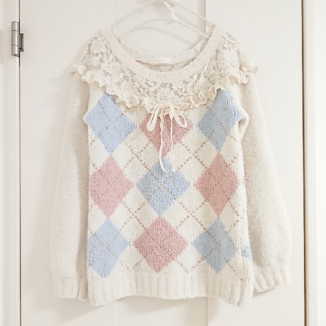 LIZ LISA - リズリサ、アーガイルニットの通販 by YUI shop｜リズリサ