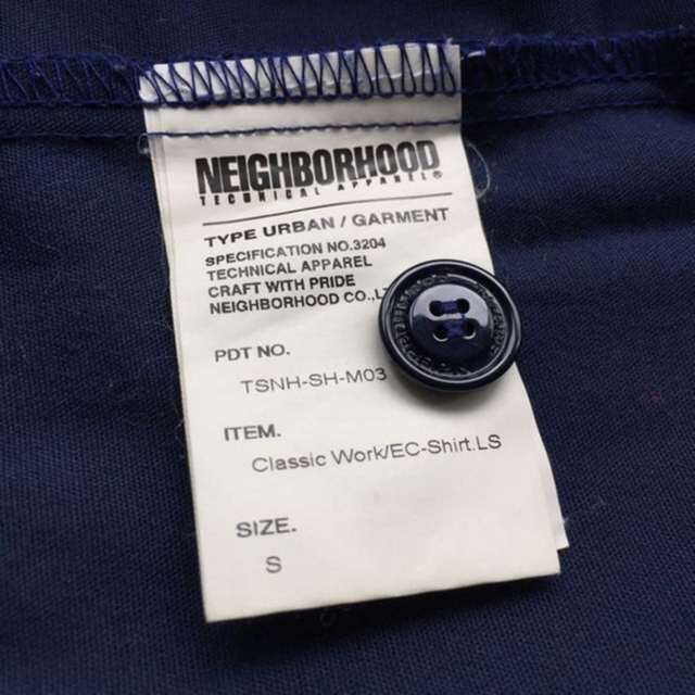 NEIGHBORHOOD - 長瀬着！NEIGHBORHOOD長袖刺繍ワッペンシャツの通販 by