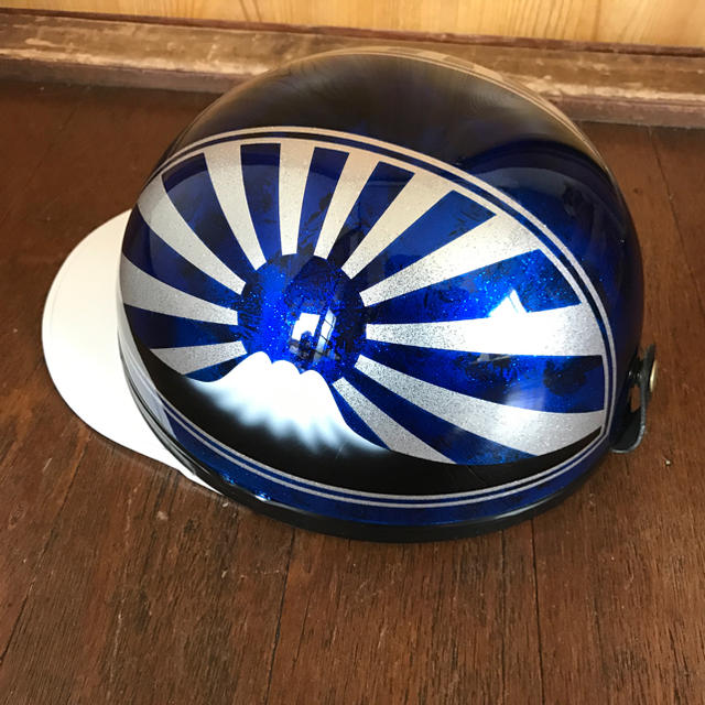 新品塗装 キャンディーブルーラメ ラップ塗装 富士日章 コルク半