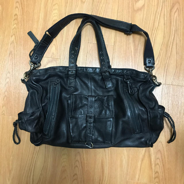 ZER - ZER レザーショルダーバッグ 美品の通販 by 淀川shop｜ゼット