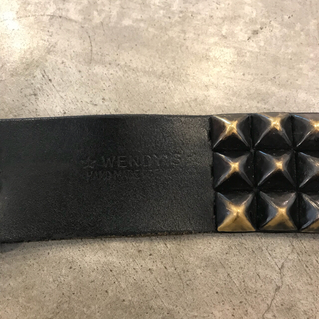 Wendy's & foot the coacher - foot the coacher スタッズ ベルト