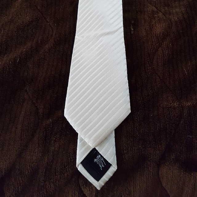 BURBERRY BLACK LABEL - バーバリーブラックレーベル 白ネクタイの通販