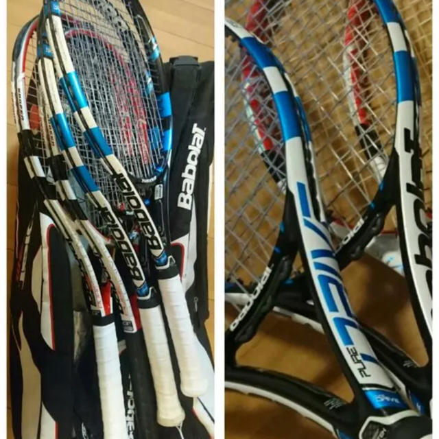 Babolat - バボラ ピュアドライブ2015 2本とピュアストームツアー 2本