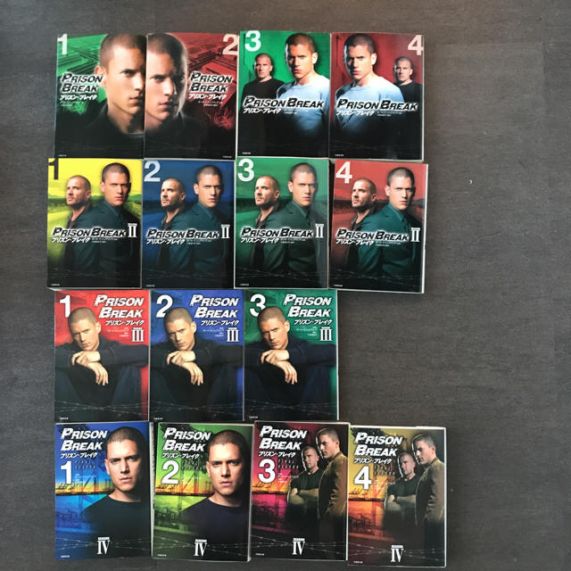 プリズンブレイク小説全巻の通販 by rikumariku｜ラクマ