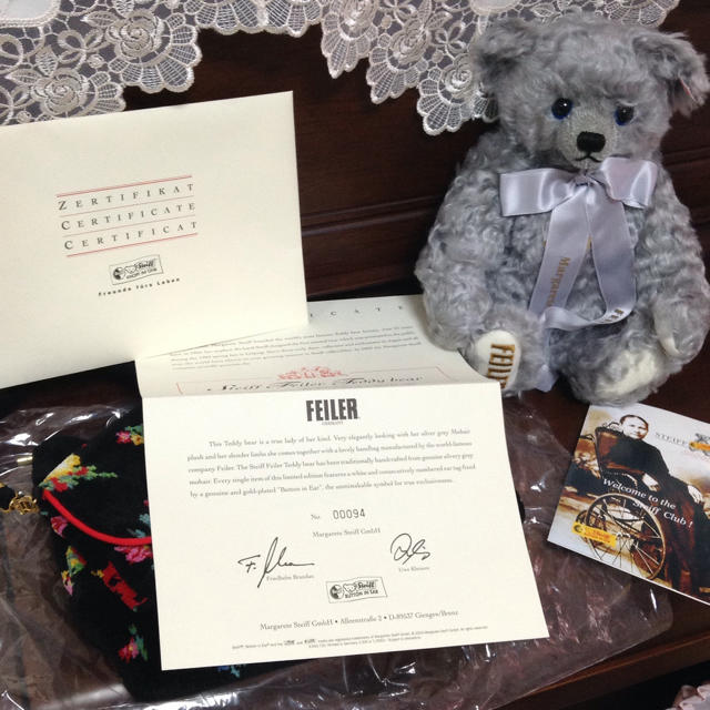 シュタイフ フェイラー限定の通販 by コリー's shop｜ラクマ