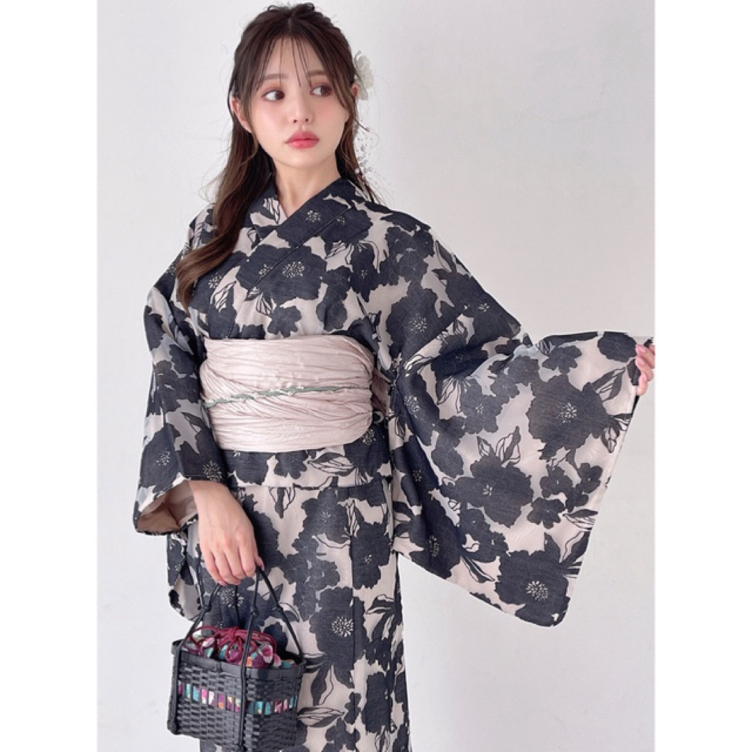 GRL - GRL 2Way 花柄浴衣 帯 セット ワンピース セパレート 新作 夏
